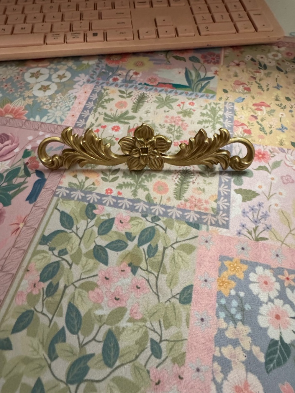 Luxe Vintage Victorian ;princess door pull